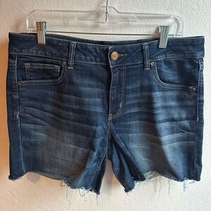 American Eagle Denim Midi Shorts